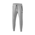 Erima Jogginghose Essential Sweat (Baumwolle) lang hellgrau/schwarz Herren